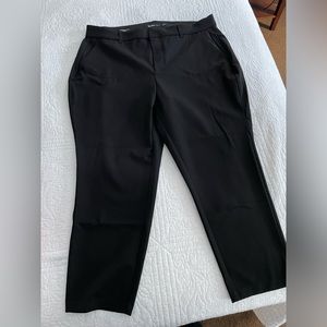 Torrid Comfort Flex Waistband Slim Taper Studio Luxe Woven High-Rise Pant